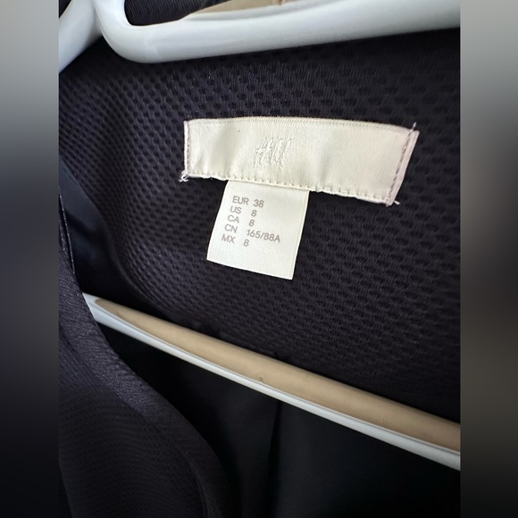 H&M navy blue blazer size M - Picture 4 of 7